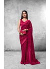 Pink Colour Designer Blomming Georgette Party Wear Heavy Worked Saree 2104